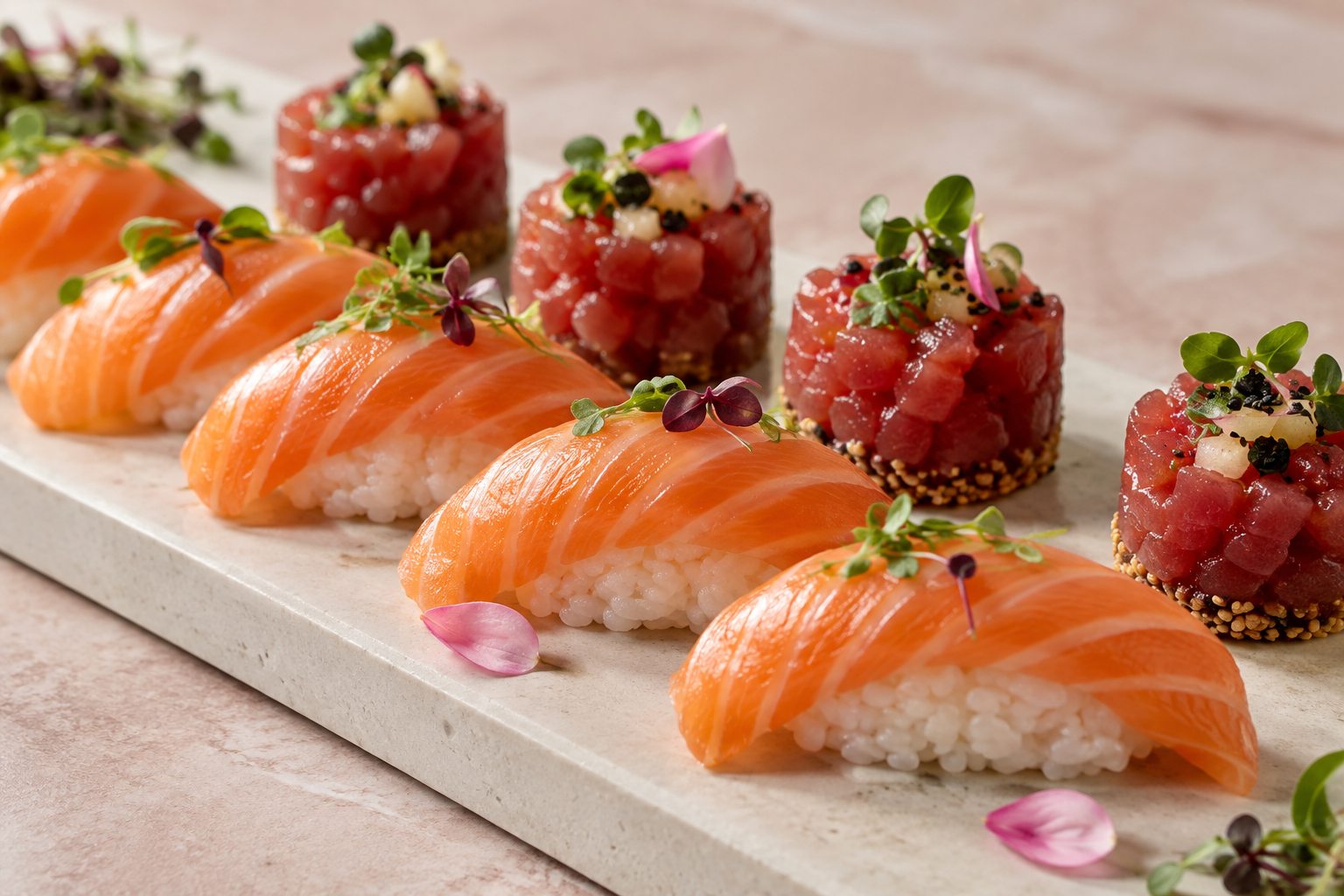 Sushi close detail