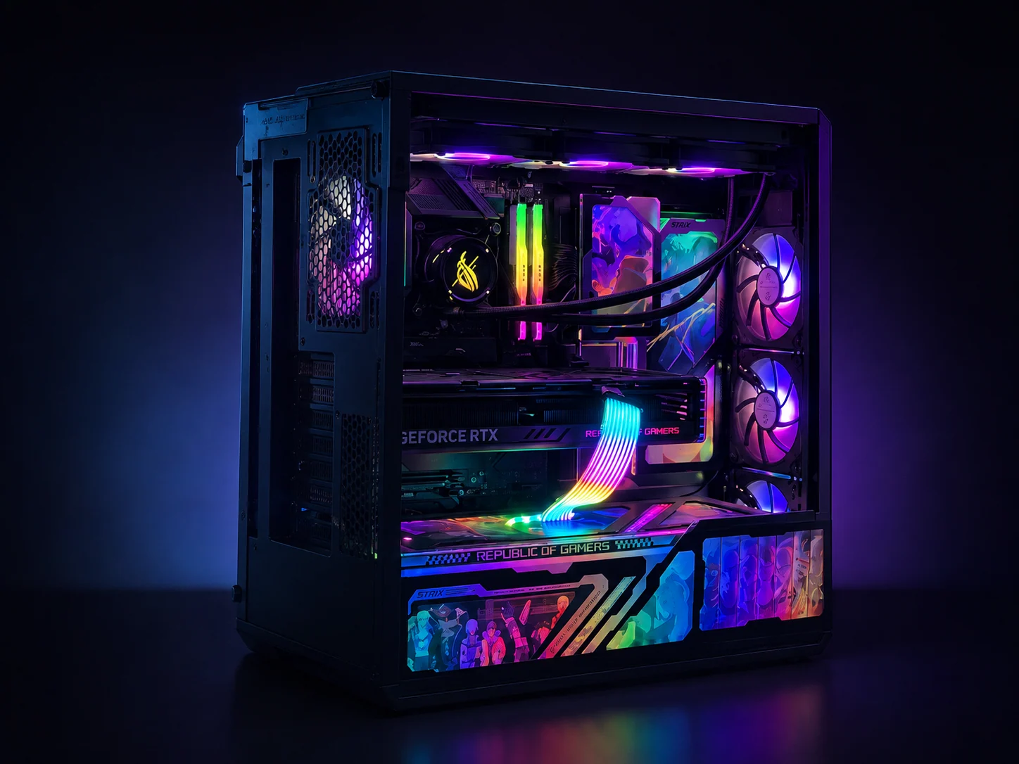 Anime Spectrum · RGB showcase PC — original photo 09 · cover