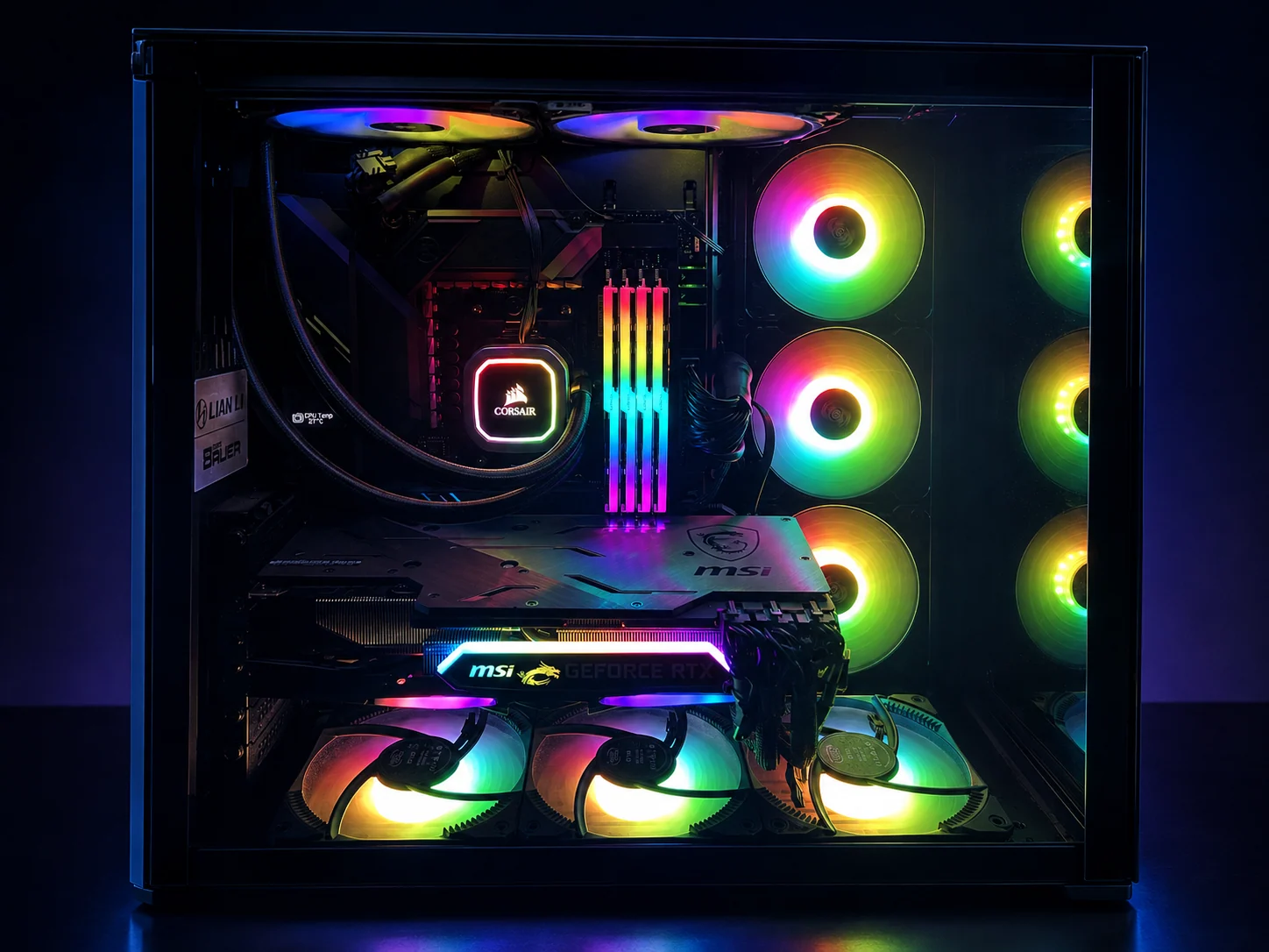 Spectrum Sail · RGB liquid-cooled PC — original photo 59 · cover